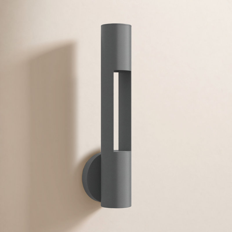 Aurora Wall Light, Textured Graphite