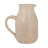 Cream & Plum Reactive Glaze Stoneware Pitcher