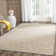 Hallmark Hand Woven Jute/Cotton Geometric Rug in Silver/Natural