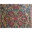 Antique Needlepoint French Floral, Medallion Stitched Rug
