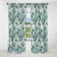 Sandee - Rideau à motif floral - Rideau occultant à motif floral - 1 panneau-145550035