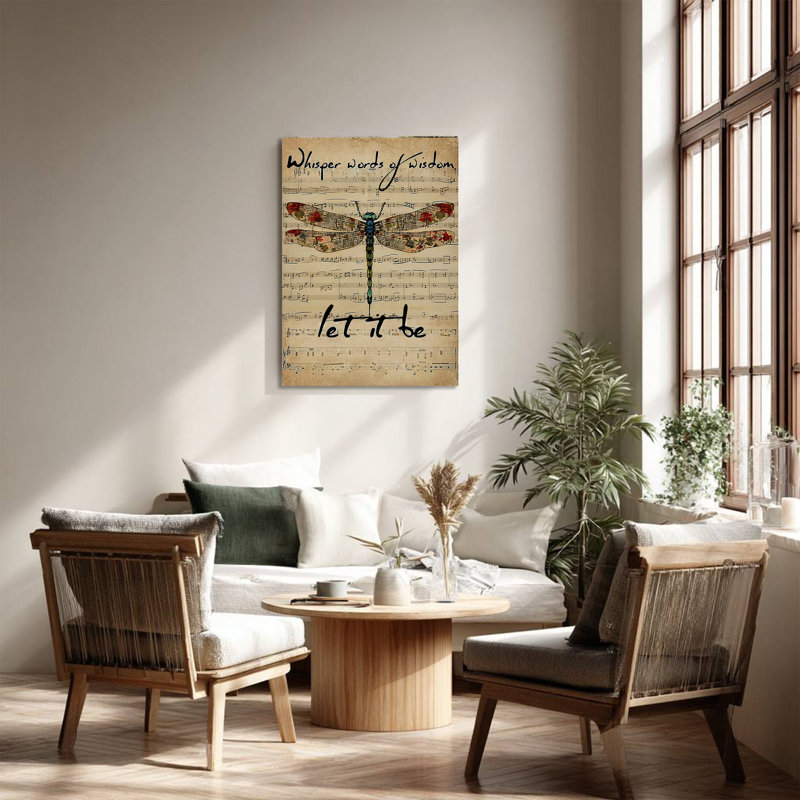 Arfah " Let Is Be Lyrics ", H 20 po x l 16 po x P 1,25 po