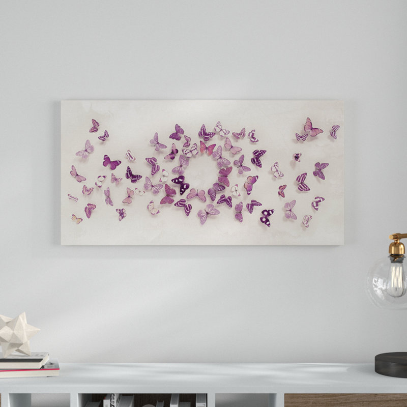 Kaleidoscope Of Butterflies by Ian Winstanley - Print, Paper