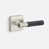 Satin Nickel/Black