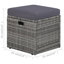 Chaise longue avec coussins 4 pièces Frey-928537905-928537906
