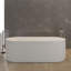TQP-BA-23S13-67 Baignoire de trempage autoportante à surface solide de 67 po x 30 po avec bonde