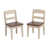Dark Walnut/Antique White selected