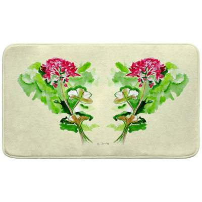 Tapis de bain Geranium