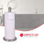 Porte-essuie-tout autoportant en acier inoxydable