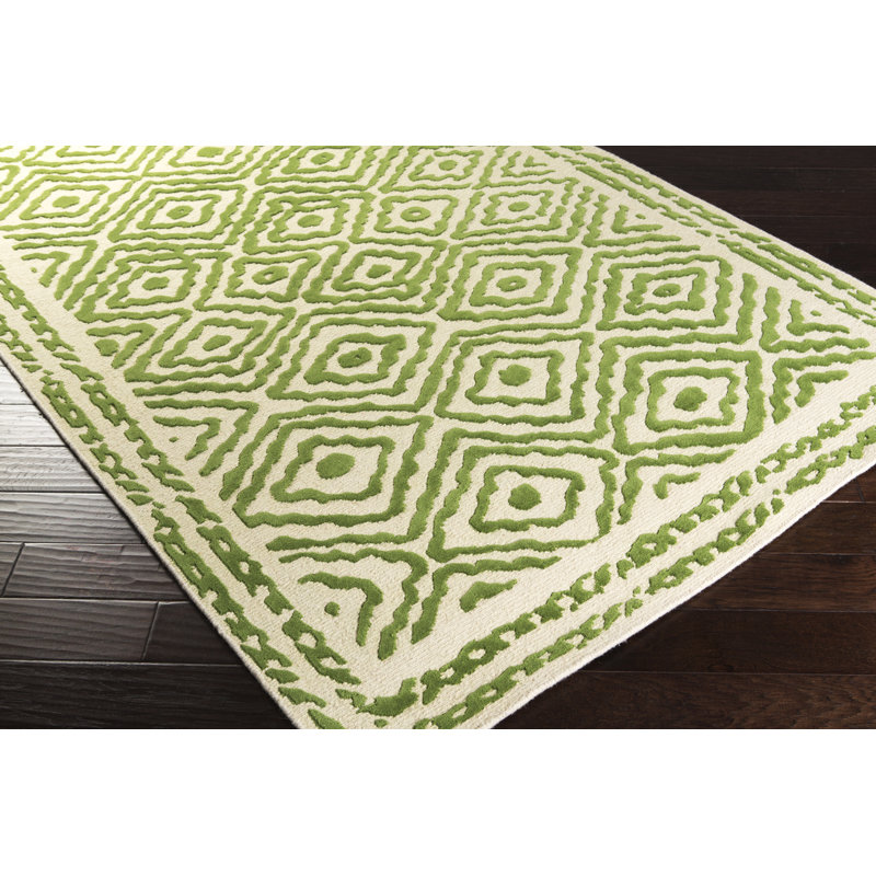 Sala Wool Geometric Indoor Rug, Rectangle 2' x 3'
