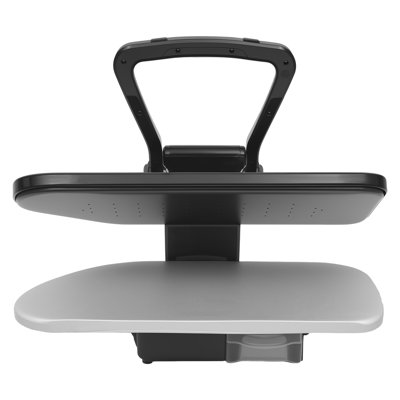 Thermopompe à vapeur robuste de 1 600 W à température ajustable pour les vêtements avec vaporisateur et écran tactile noir