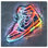 Notoriart Colorful Light Up Neon Sneaker Framed Sneaker 1 Piece