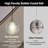 Durkin 20-Light Dimmable Real Crystal Bubble Globe Clusters Chandelier (Bulbs Included)-101704510