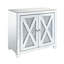 Console avec miroir et faux diamants