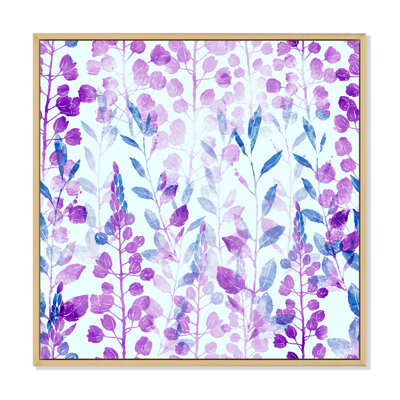 Herbes et fleurs de Provence - Peinture sur toile