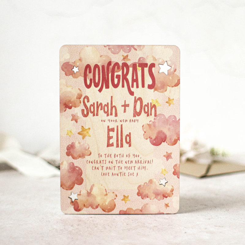 Jooseppi New Baby Card Or Card Holder, Yes