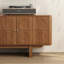 Meuble télé avec rangement de style rétro