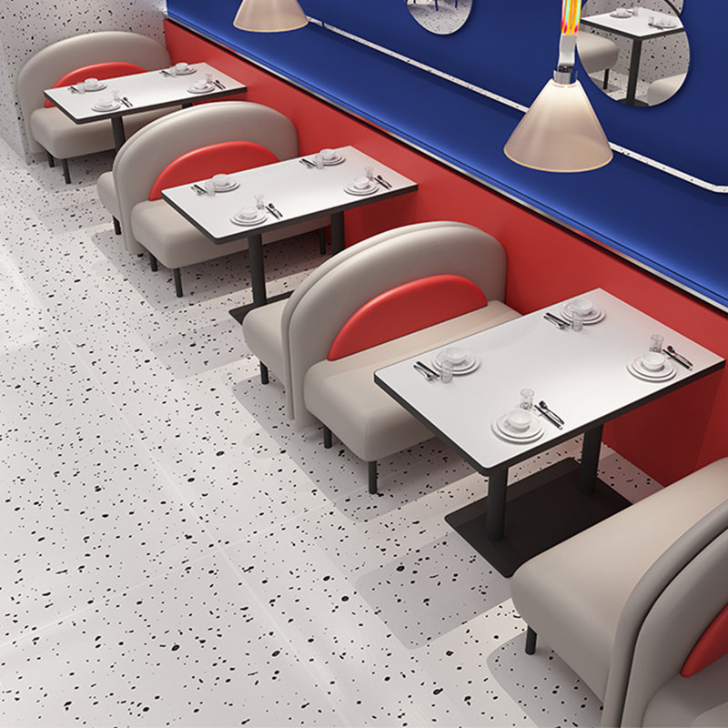 Banc de rangement pour restaurant et café