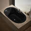 Underscore Oval 72-In X 42-In Heated Bubblemassage Air Bath With Whirlpool, Center Drain-1393785256