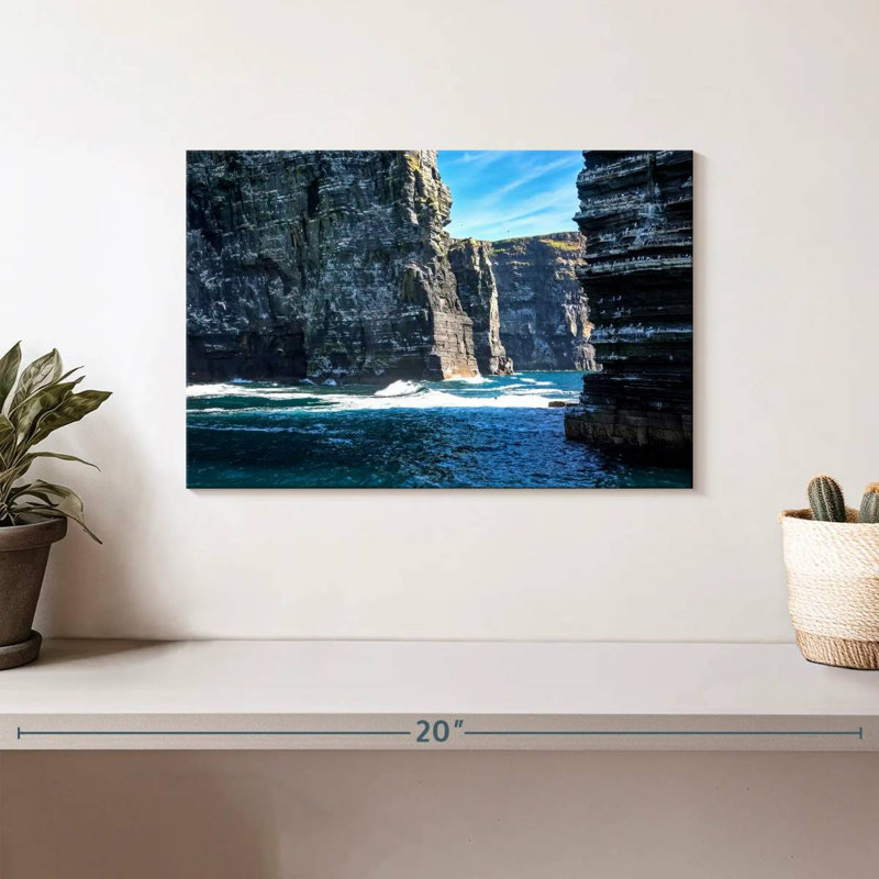 Kavia Sea Cliffs, 8" H x 12" W