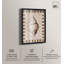 Spiral Shell II Shadowbox Print Boho Coastal Art par Art Remedy, cadre noir, 36 x 54-1172416529-1172416532
