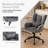 Chenille Swivel Task Chair with Tufted Back-194520211