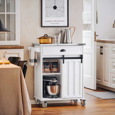 Hulcott Wood Bar Cart