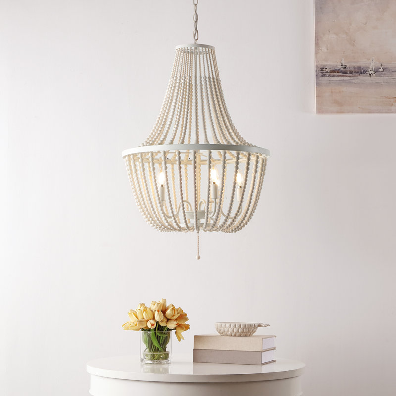 Tuckerton 5 - Light Unique/Statement Pendant, Cream