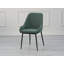 Ophelia Luxury Fabric Upholstered Dining Chair with Metal Legs-2067532566