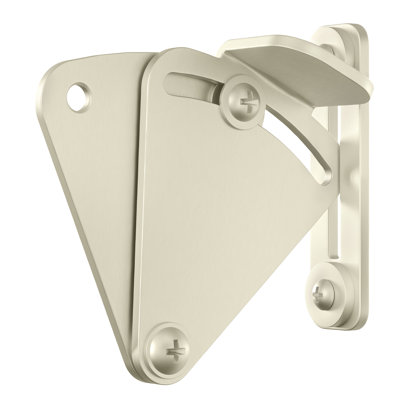 Serrure d'intimité à porte coulissante Expressions par Emtek, nickel satiné