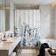 Ensemble de rideau de douche Leaves-355212656