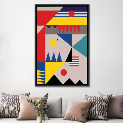 "Paysages du passé" par The Usual Designers - impression sur toile tendue