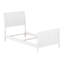 Lit de base en bois massif L piéton avec pied de lit assorti-860483183-860483176