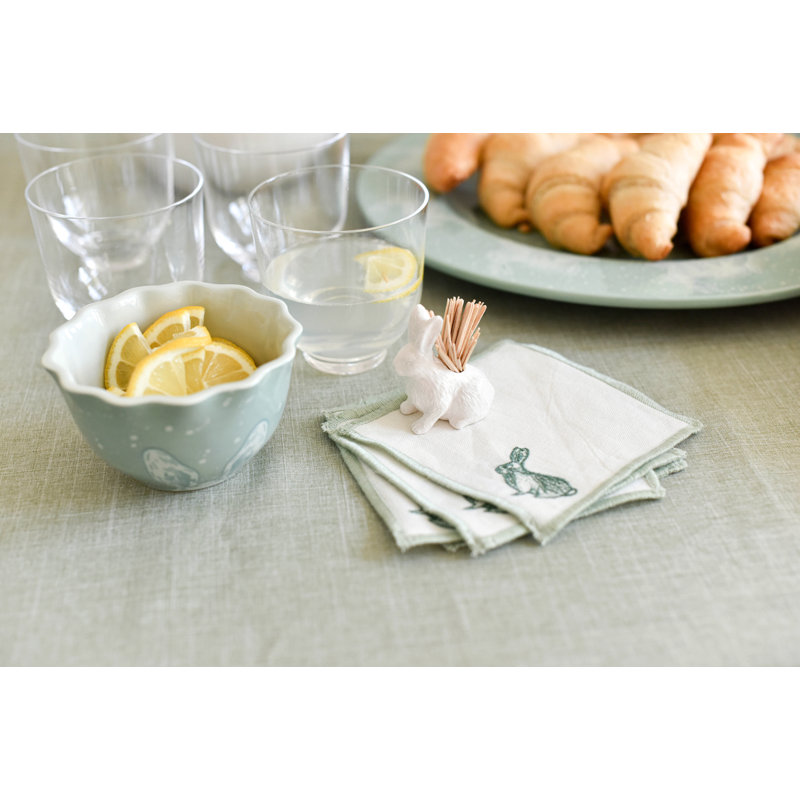 Porte-cure-dents en lapin