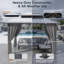 10 pi. L 12 pi. Pavillon de jardin en D avec moustiquaire et moustiquaire-129677033