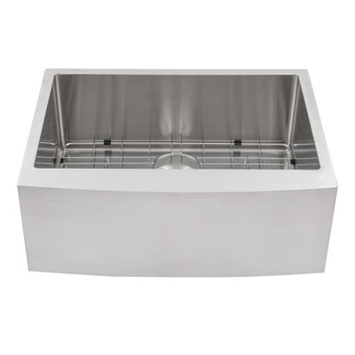 27'' L Single Bowl Stainless Steel Kitchen Sink