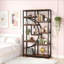 Geometric Design Display Shelf,Spacious Bookcase,Freestanding Bookshelf-443054109