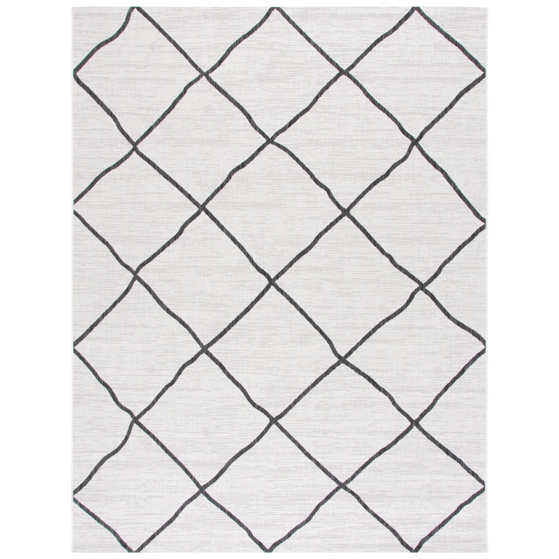 Courtyard Performance Geometric Indoor/Outdoor Area Rug, Rectangle 8' x 10'