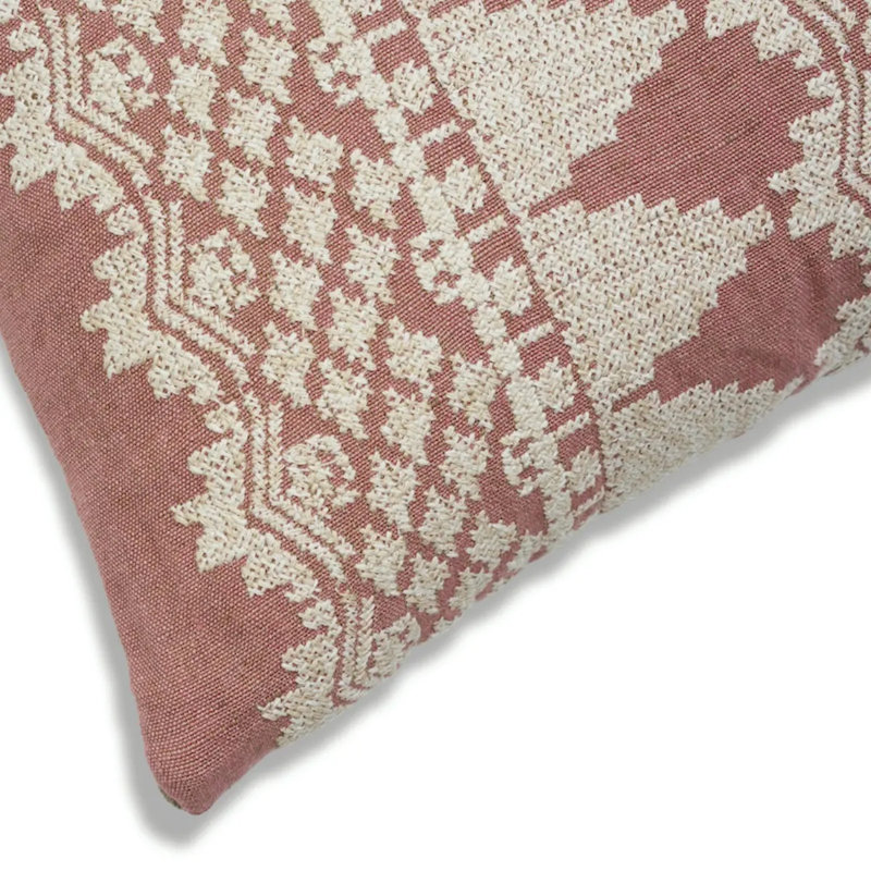 Wentworth Embroidery Pillow, Rose