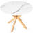 Breshia 40" Round Dining Room Table-427892813