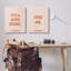 «Modern Love Story Kiss 2», ensemble d'art sur toile par Grace Popp-1033324603