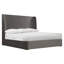 Puro Upholstered King Wingback Bed