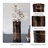 Modern Glass Vase with Textured Ribbed Detail and Cylindrical Silhouette, Sleek Decorative Design for a Stylish Contemporary Look-225733481