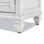Surfside - Commode 6 tiroirs / 2 portes - Finition blanc patiné