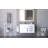 Bassi 36'' Single Bathroom Vanity with Solid Surface Top-1300855783-1300855782-1300855777