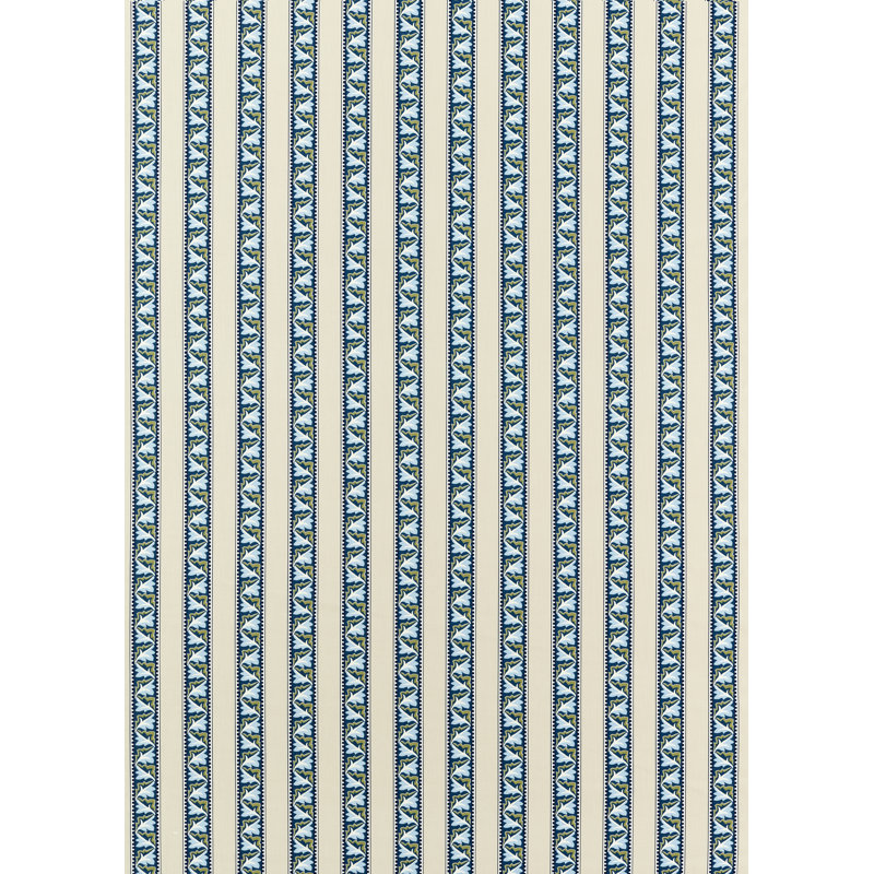 Red Car Stripe Fabric