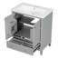 Ensemble de meuble-lavabo simple 30 po Neriadh-1090613617