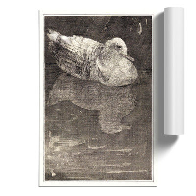 Floating Duck 1 Piece Painting