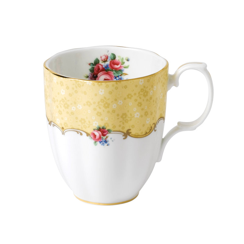 100 Years of Royal Albert 1990 Bone China Coffee Mug