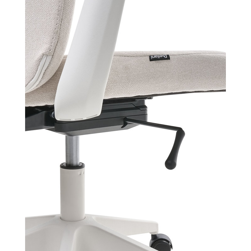 100% Polyester Office Chair, Light Beige